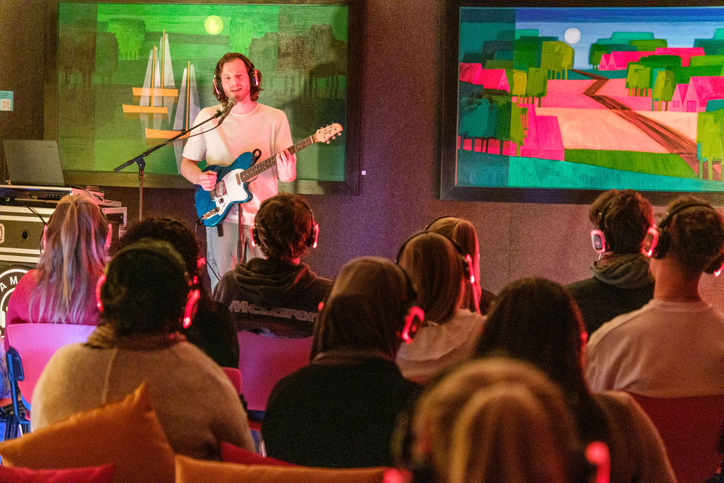 Optreden Guido Spek tijdens De Nachtfabriek