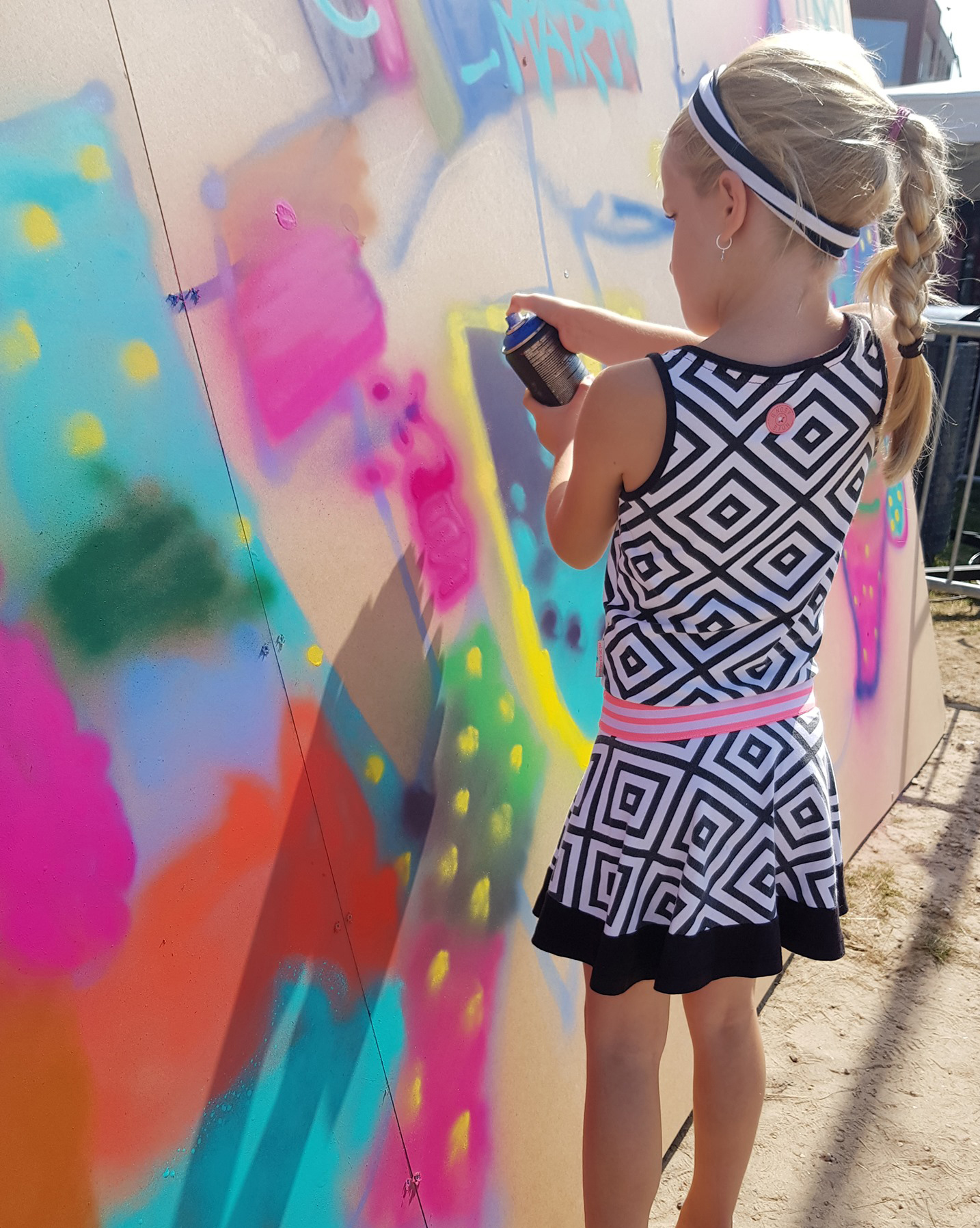 Graffitikunst maken Plaza Cultura 2019