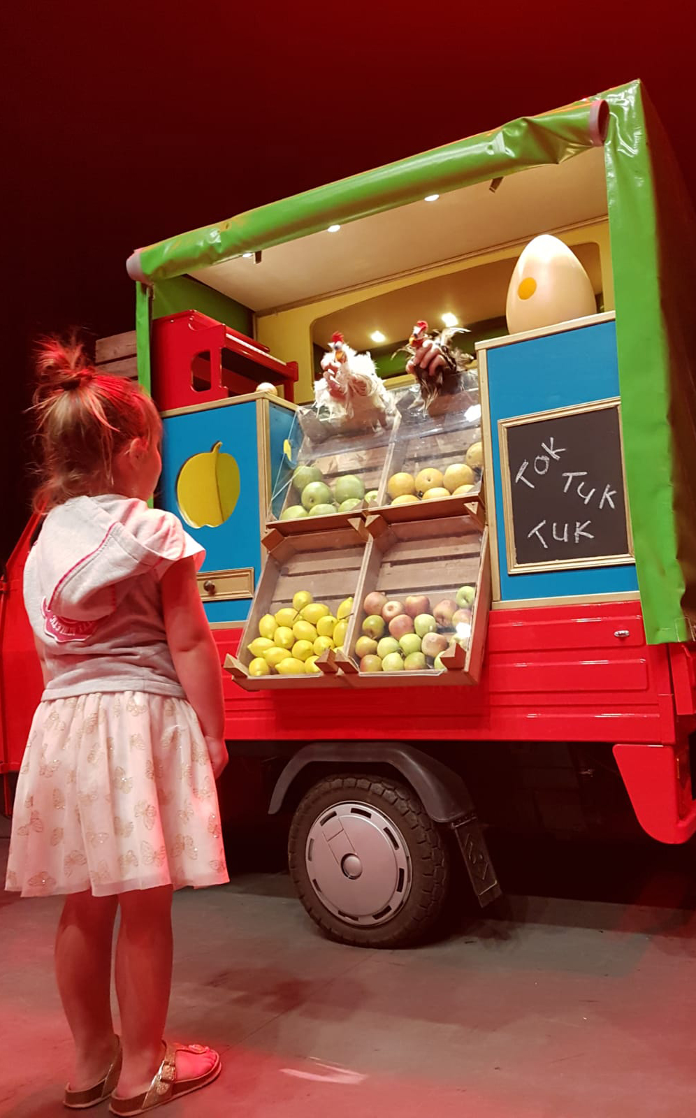 Kindervoorstelling tijdens Plaza Cultura 2020