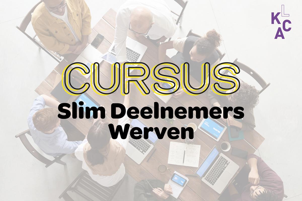 Beeld bij Cursus Slim Deelnemers Werven