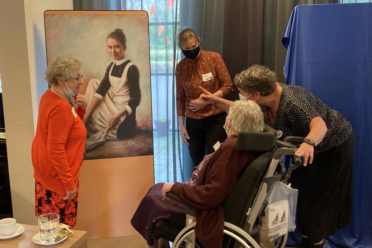 Beeld bij Reizende Tentoonstelling