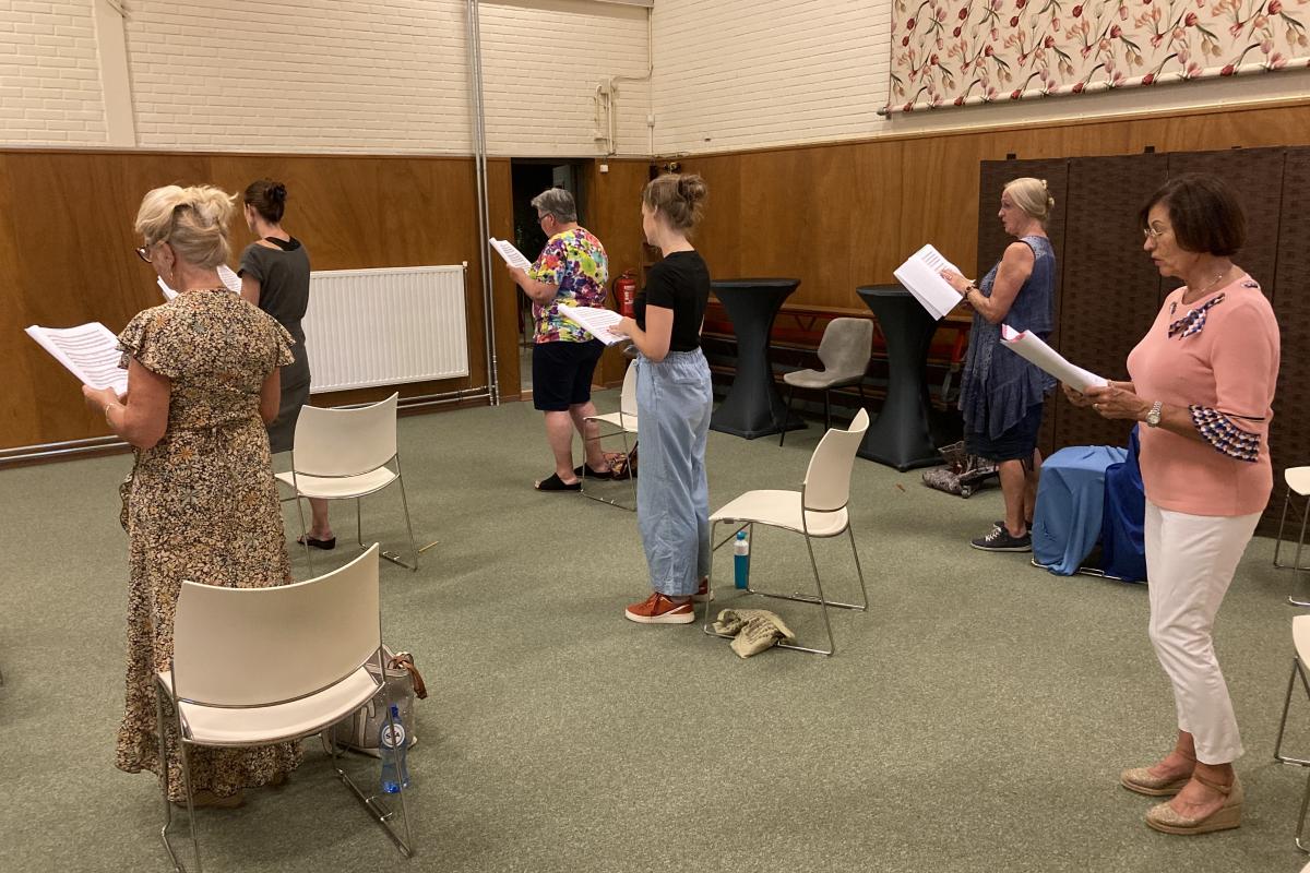 Oud-deelnemers van Zing je Zonnig