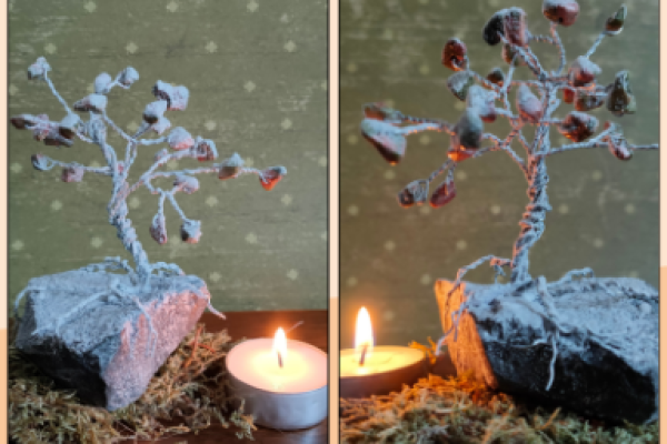 Workshop: Edelsteen(winter)boompje maken